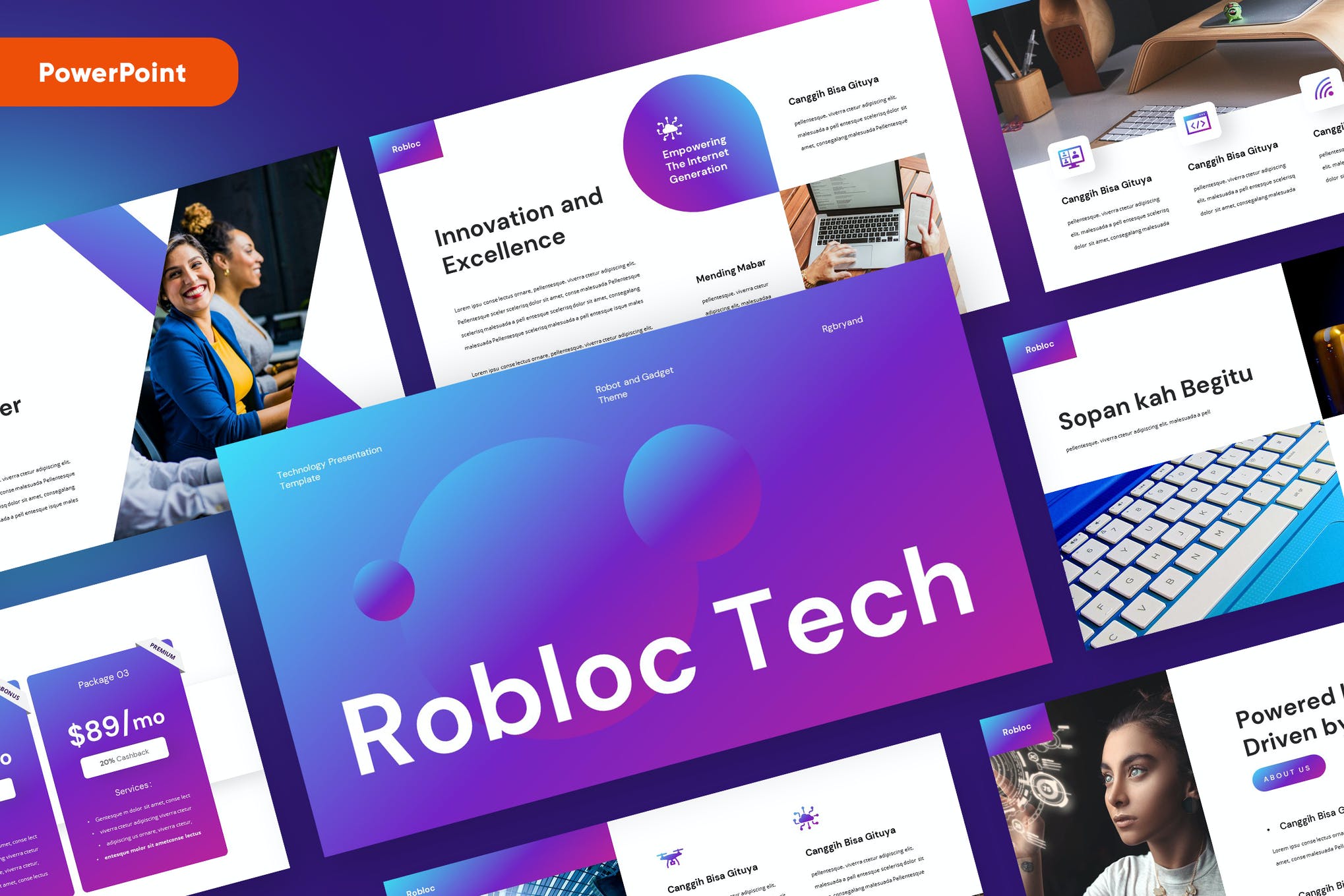 22+ Technology PowerPoint Templates (+ Tech PPT Roadmaps) - Theme Within Powerpoint Templates For Technology Presentations