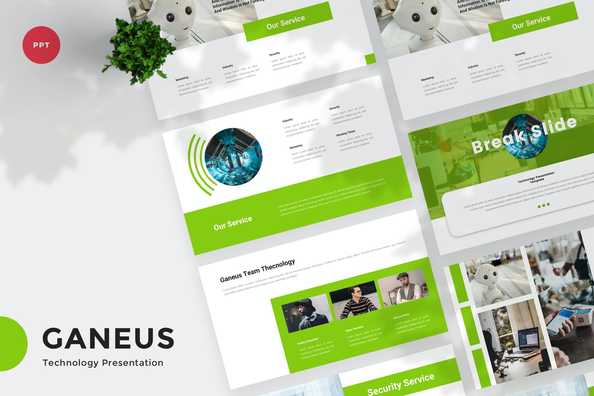 technologies presentation template