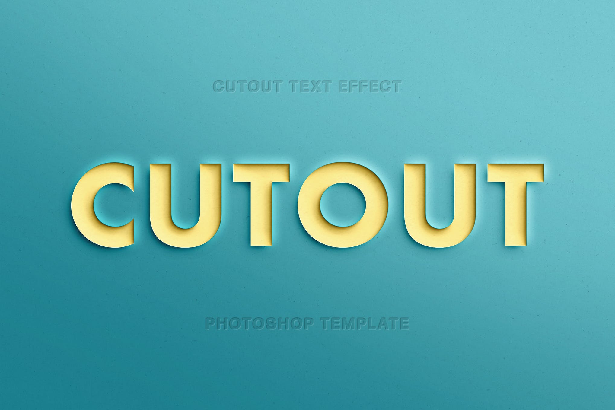 text photoshop action