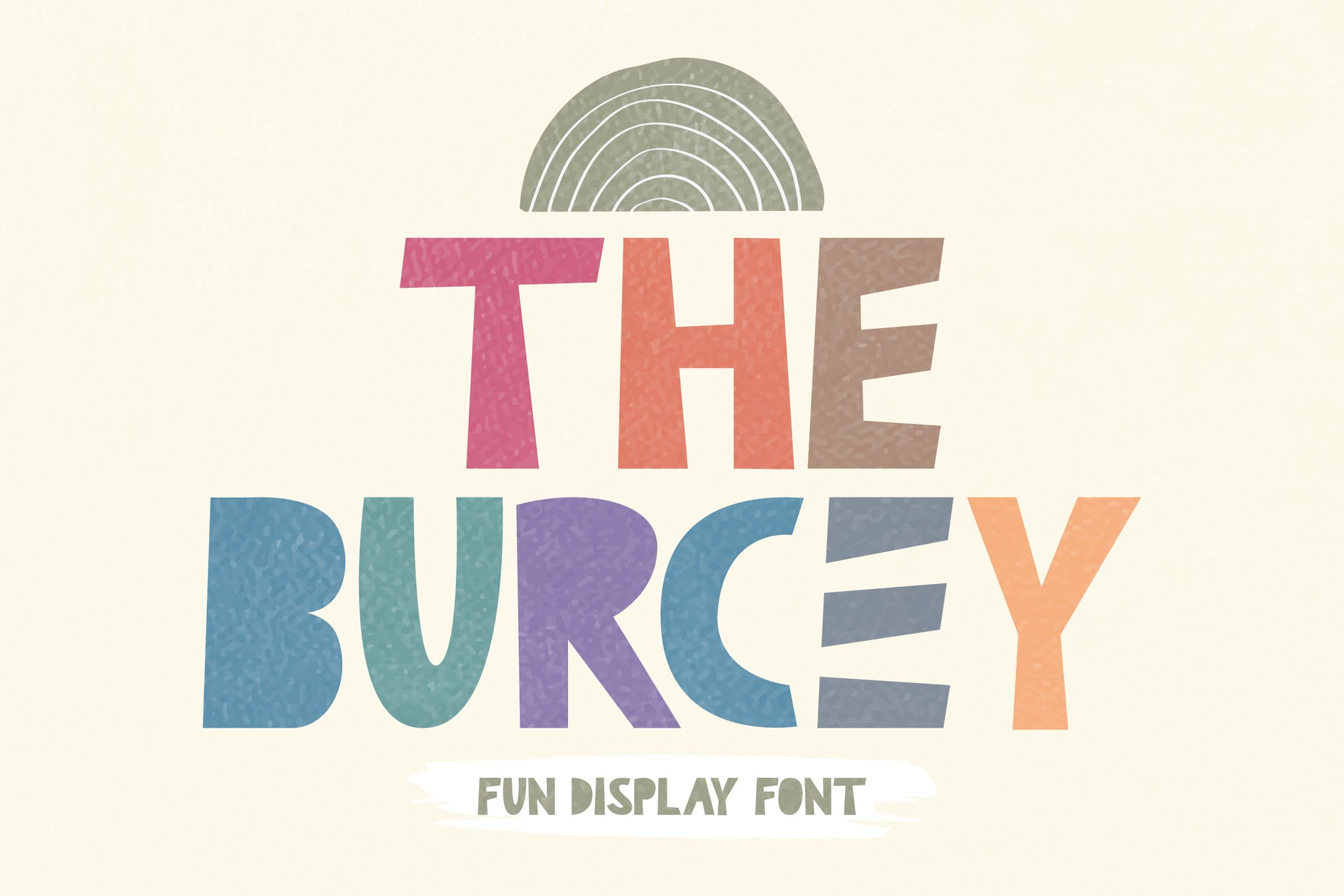 The Burcey Fun Display Font