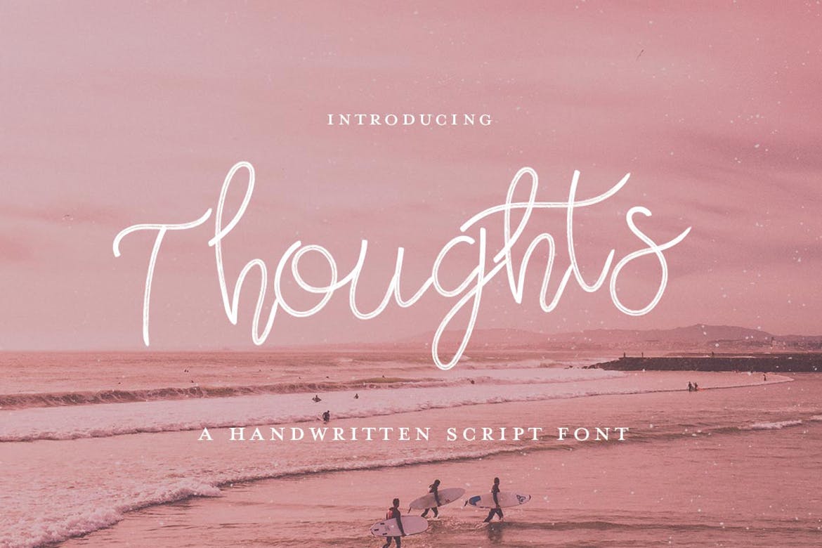 Thoughts Charming Font