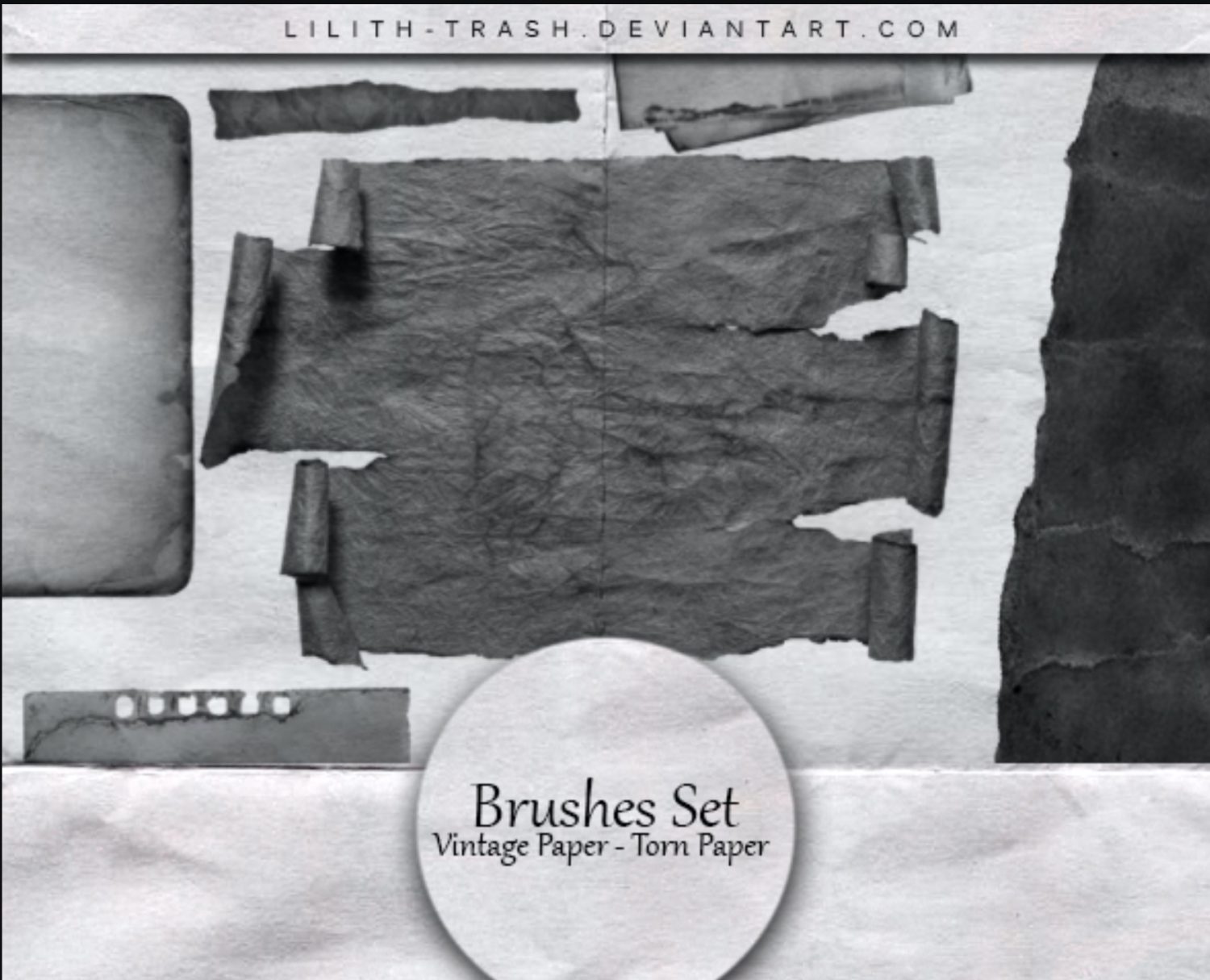 24+ Best Torn Paper Effects for (Torn Edges, Brushes