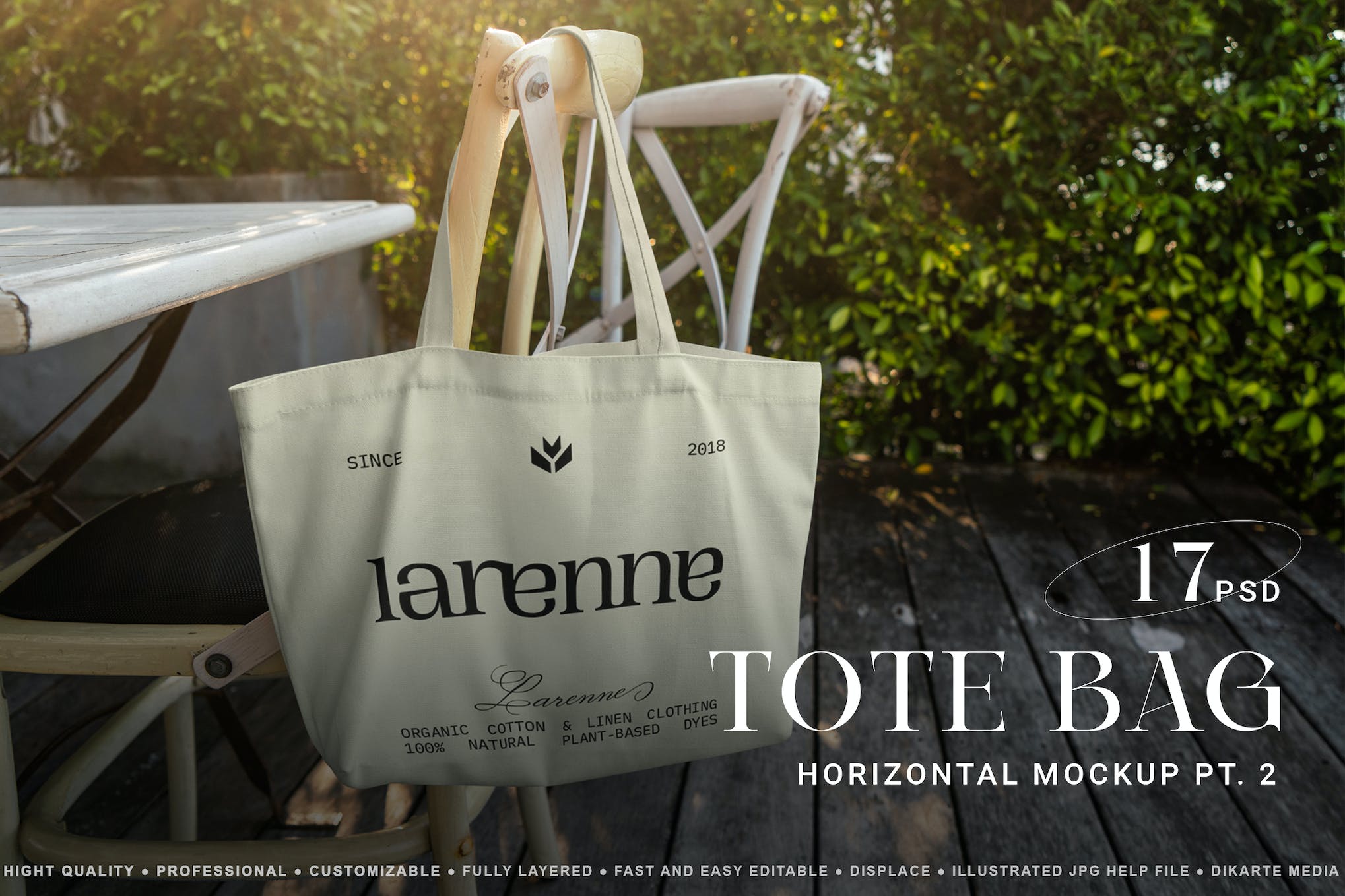 Tote Bag Wide Style Mockups