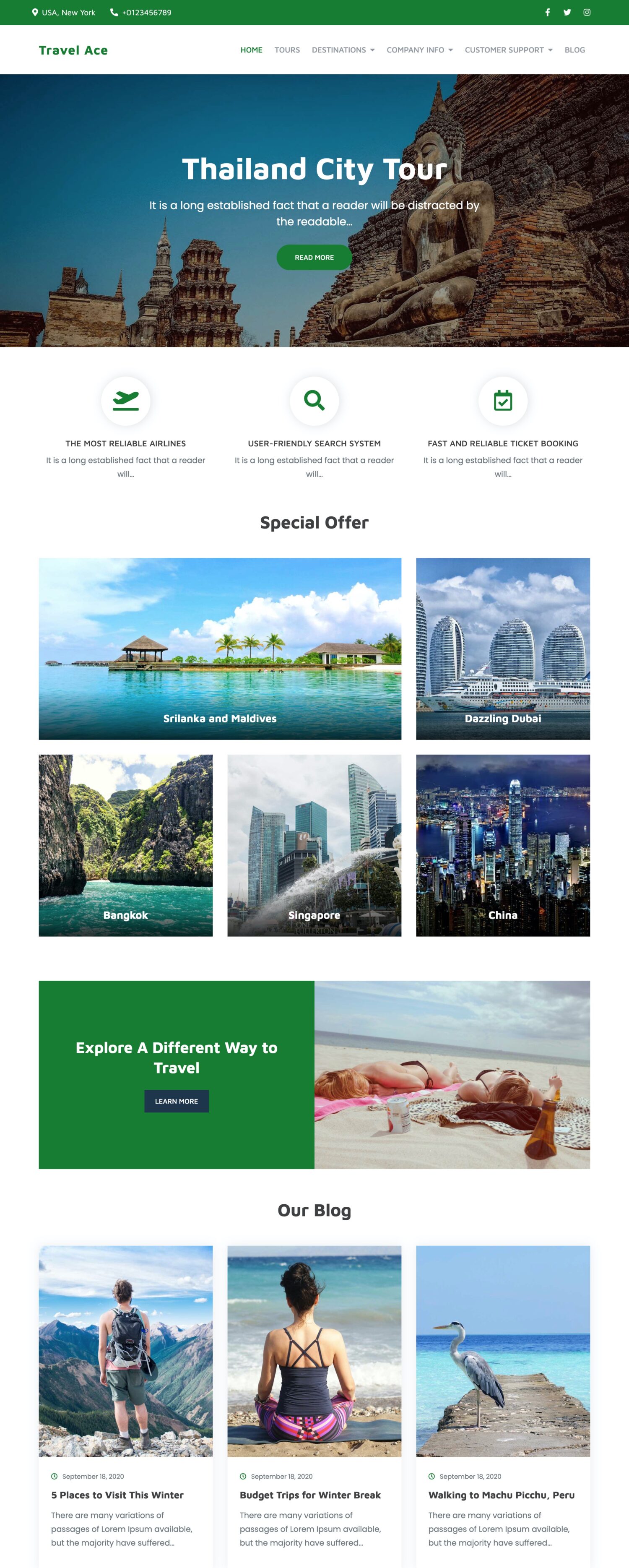 47+ Best Travel Agency WordPress Themes 2024 (Free & Premium) Theme