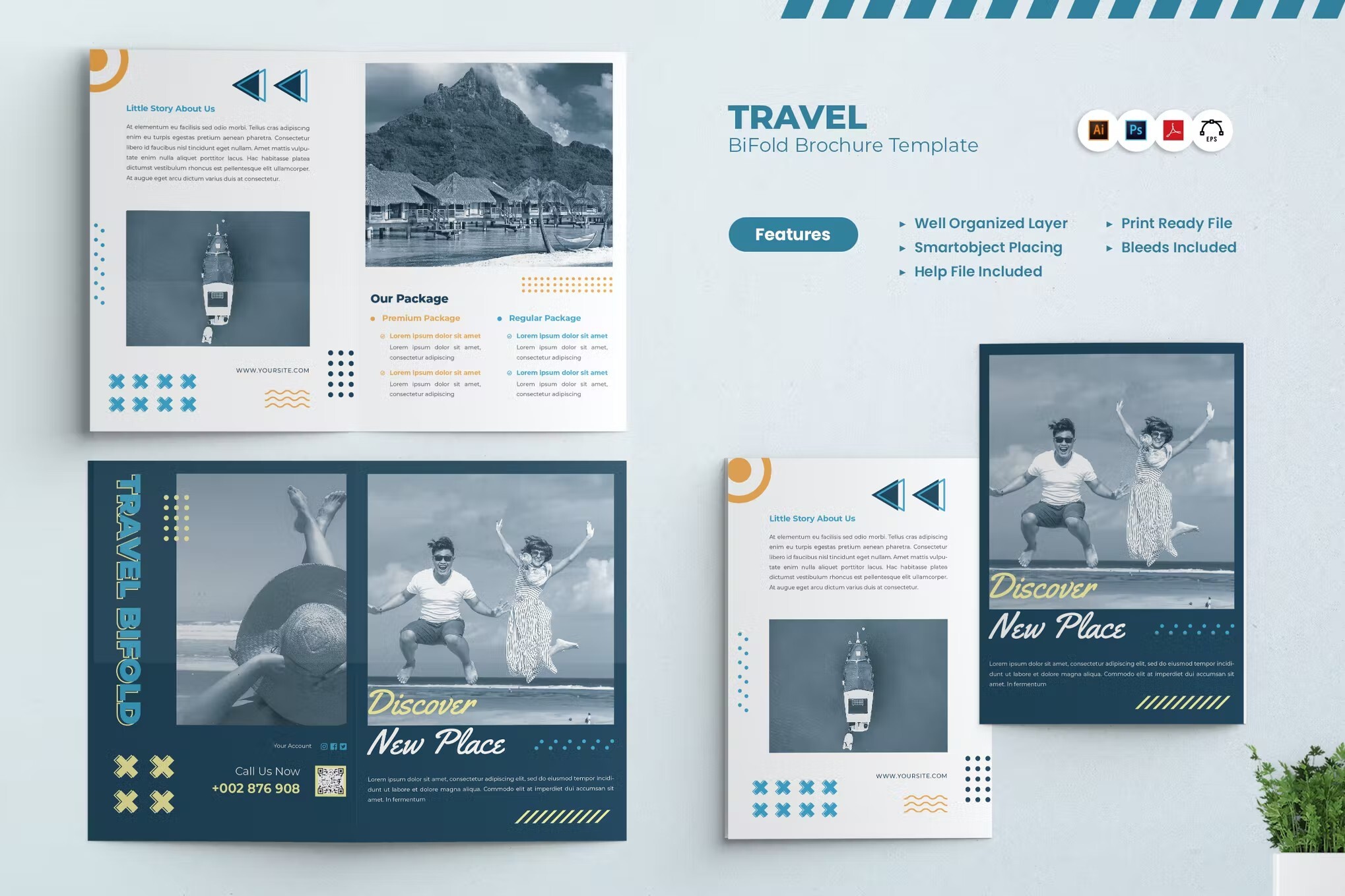 travel brochure template