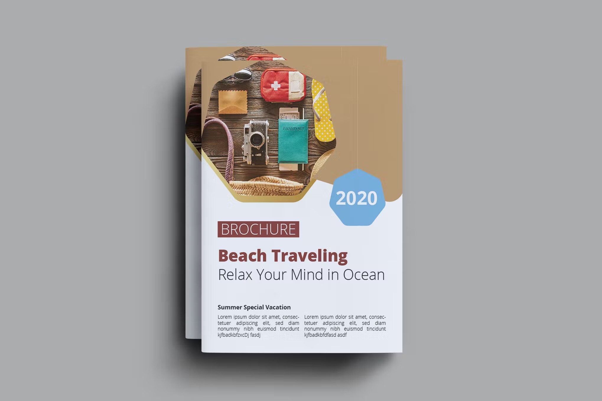 travel brochure template