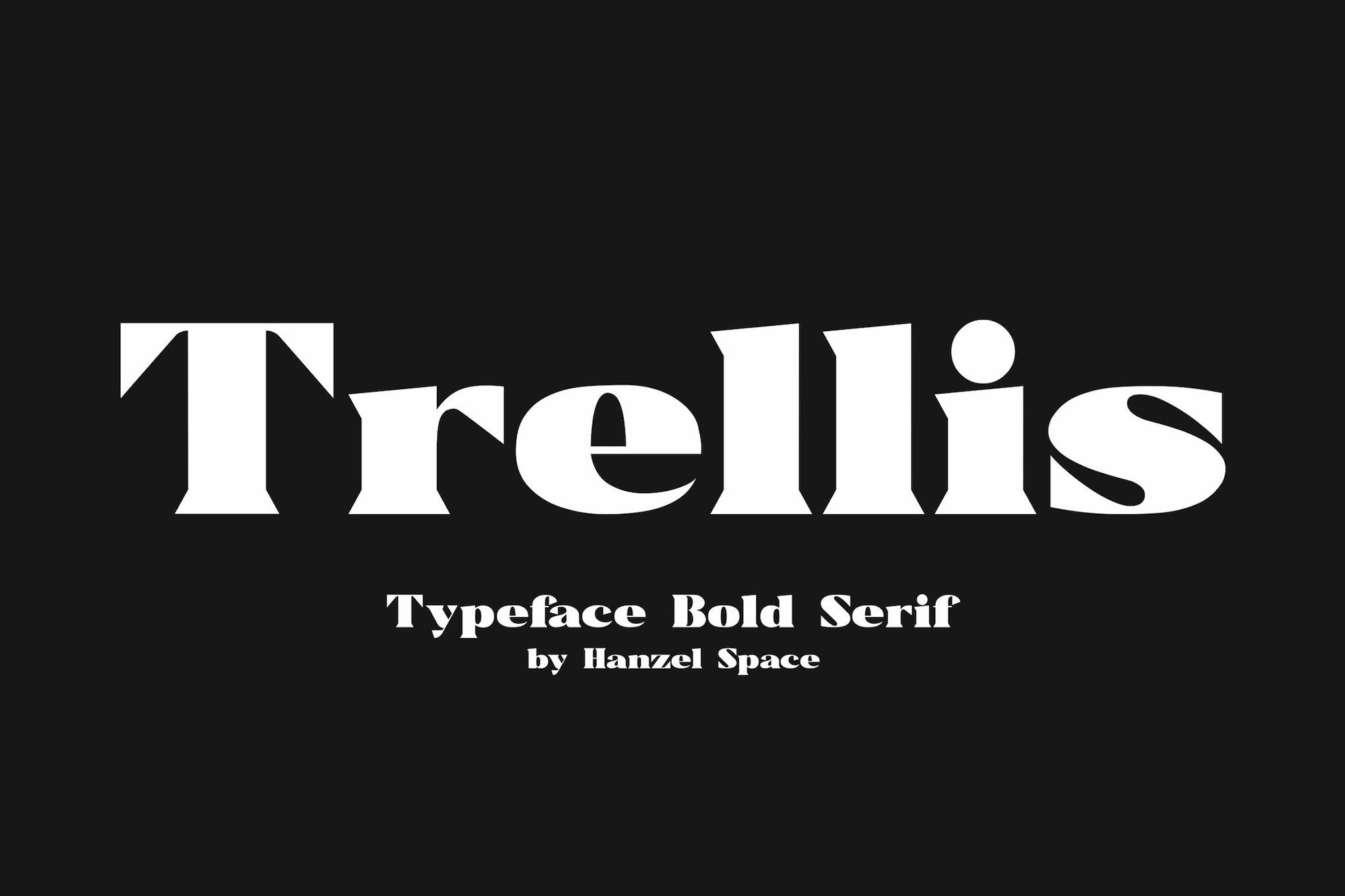 Trellis Bold Serif