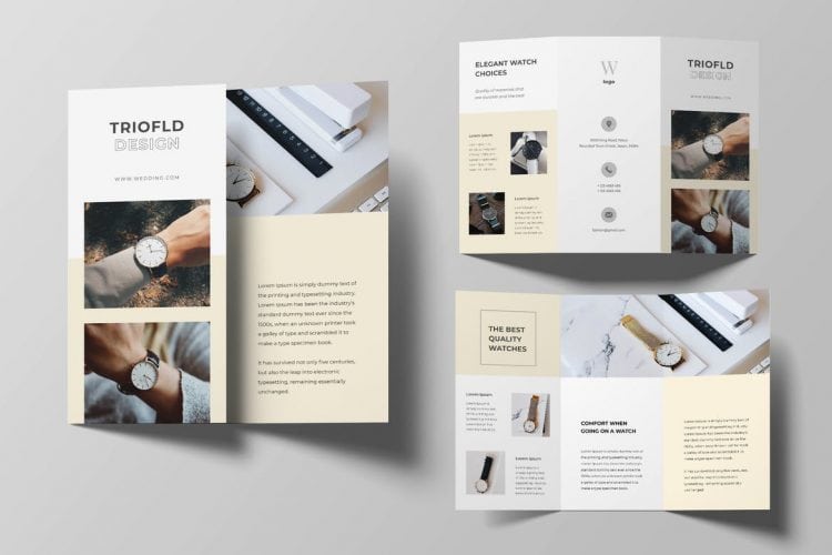 30 Best Tri Fold Brochure Templates For Word Indesign Theme Junkie