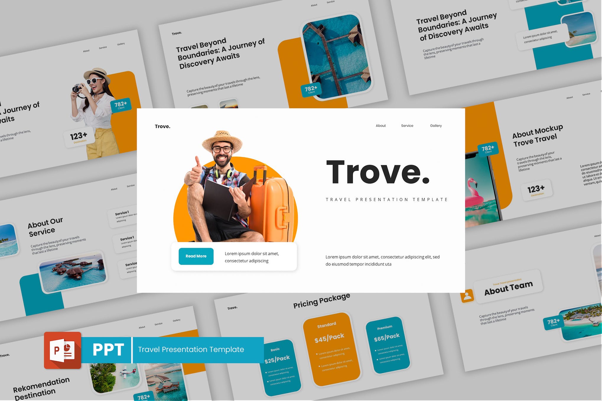 Trove - Cool Travel Presentation Template