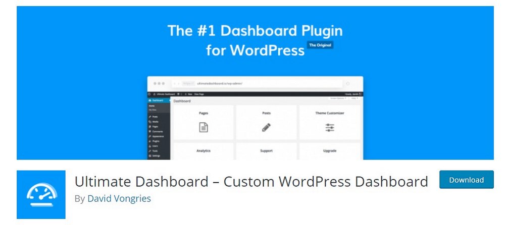 ultimate dashboard plugin