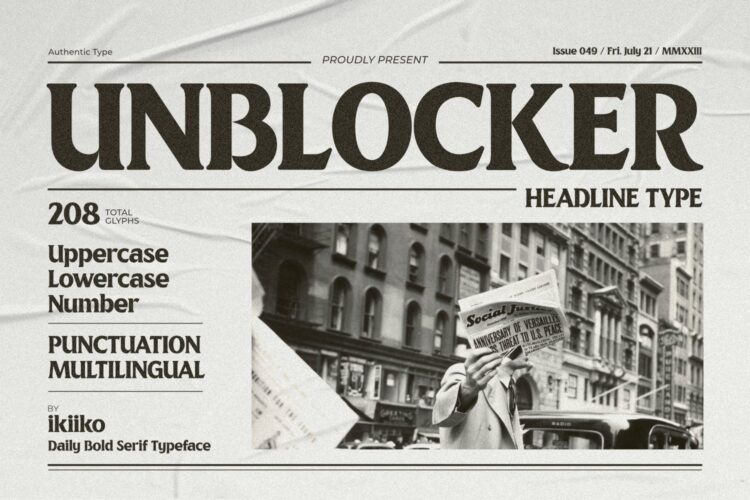 15+ Best Newspaper Fonts for Editorial and Print Design - Theme Junkie