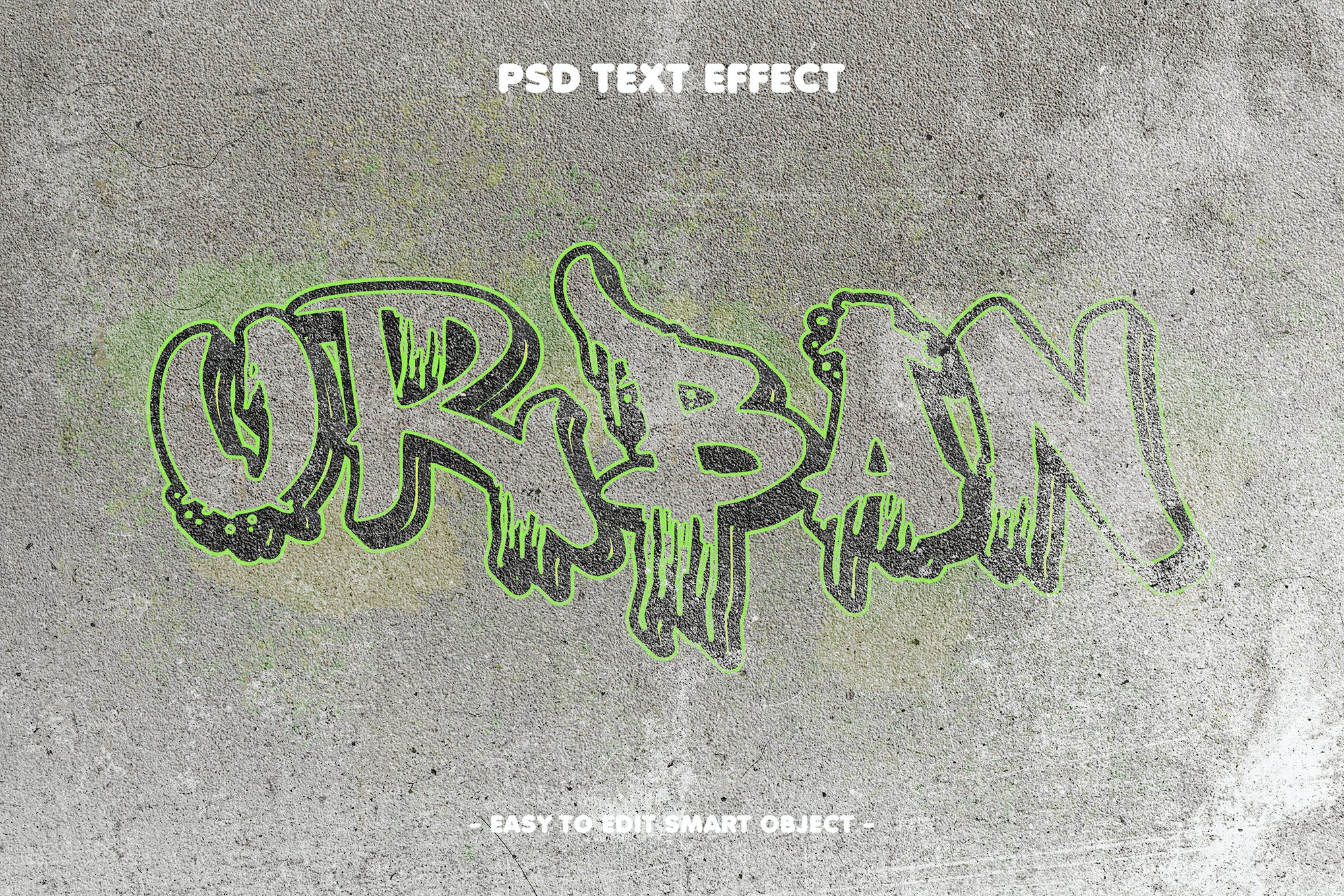 Urban Graffiti Paint Spray Text Effect