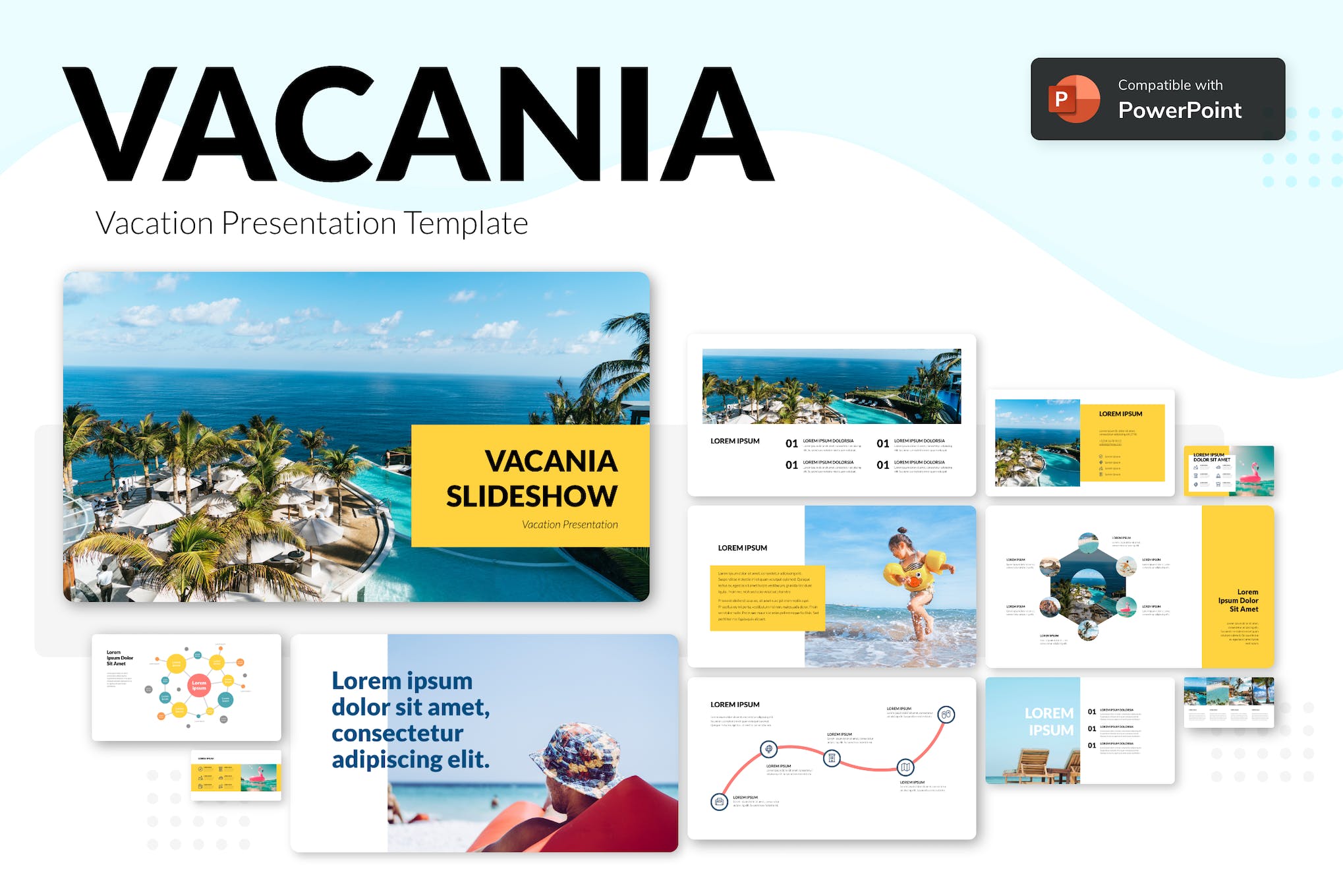 Vacania Vacation Presentation Template