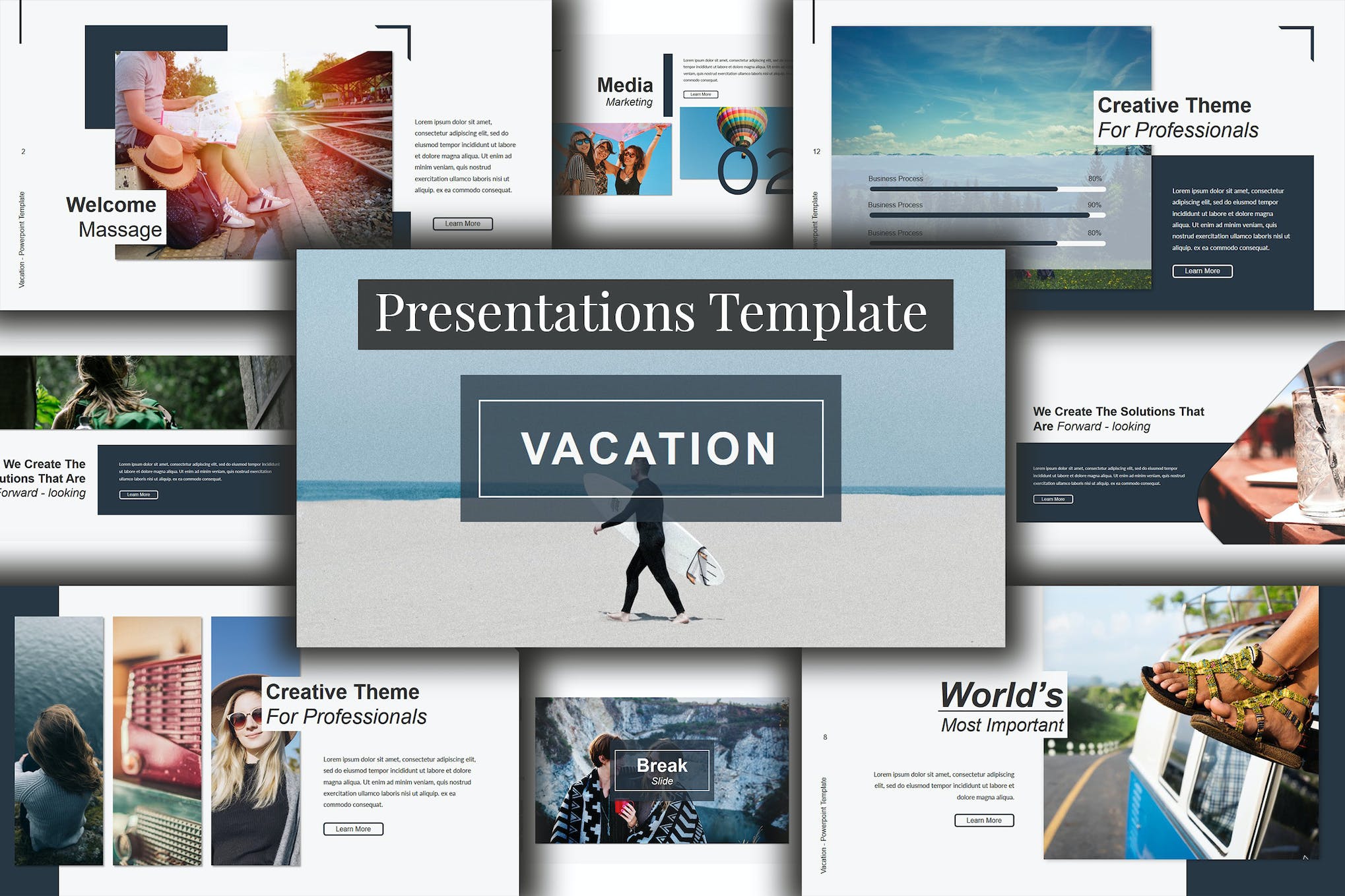 Vacation PowerPoint Template