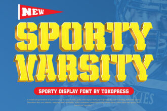 20+ Best Varsity Fonts for Athletic & College Designs