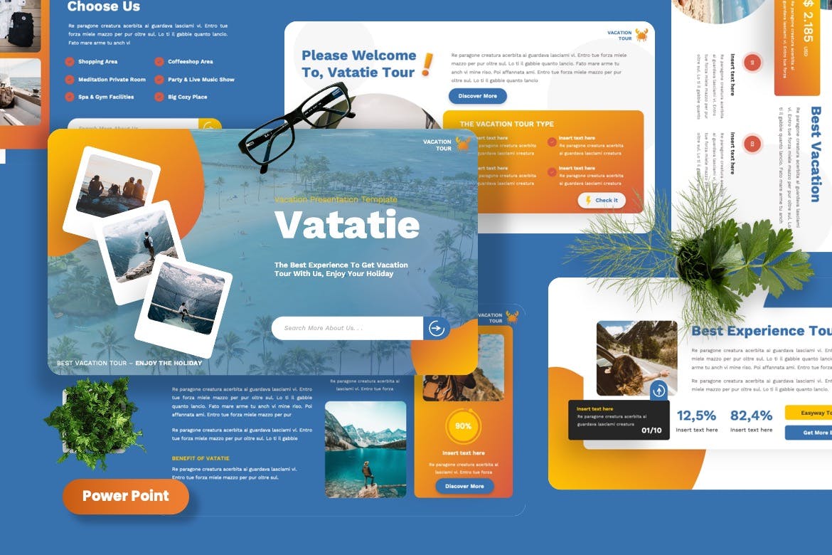 Vatatie Vacation PowerPoint Template