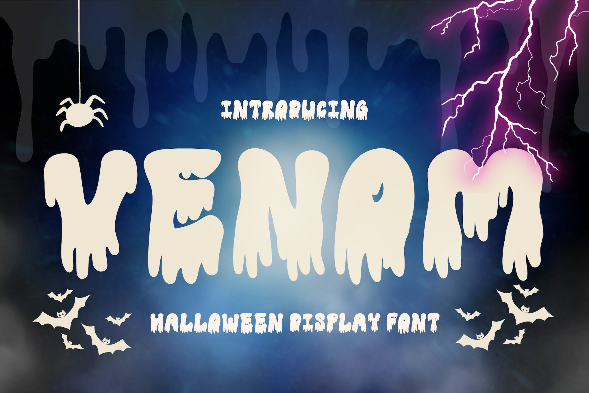 Venom Dripping Font