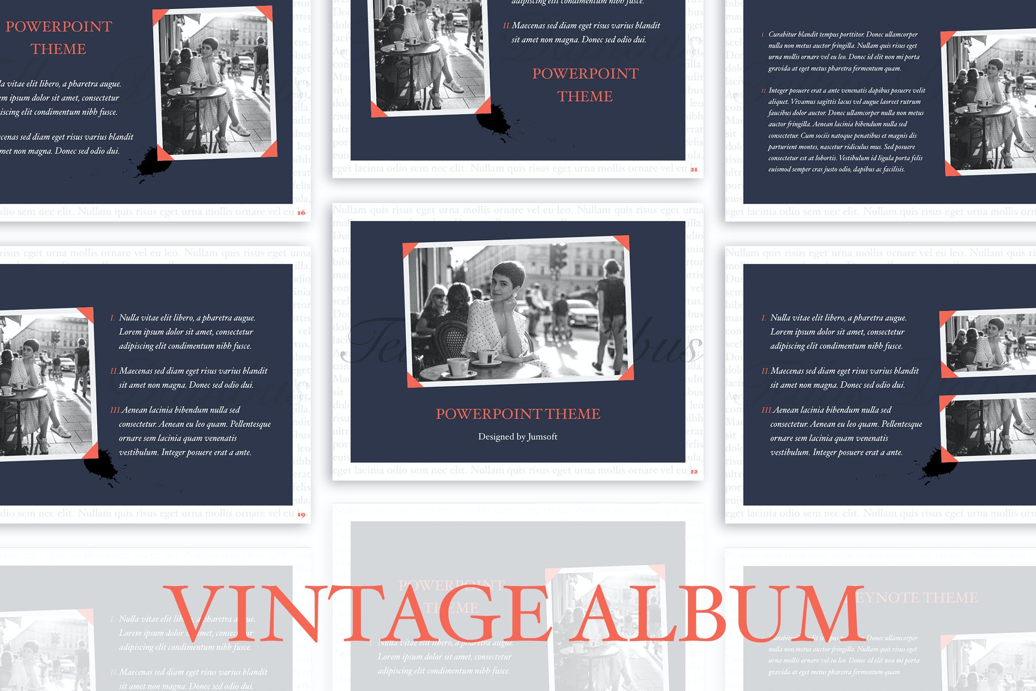 vintage PowerPoint templates