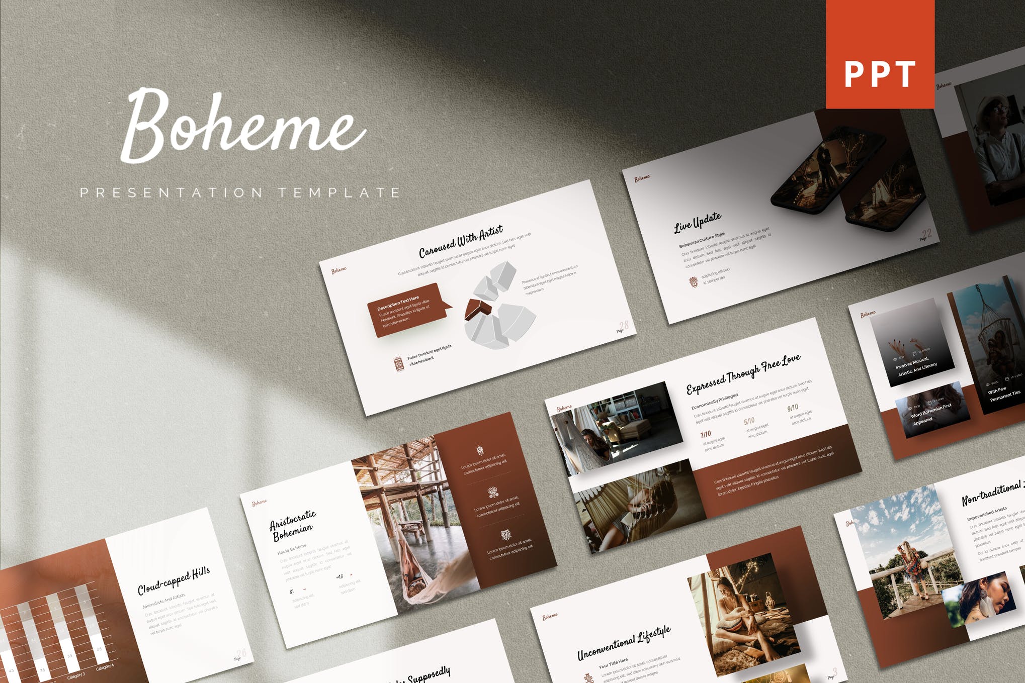 vintage PowerPoint templates