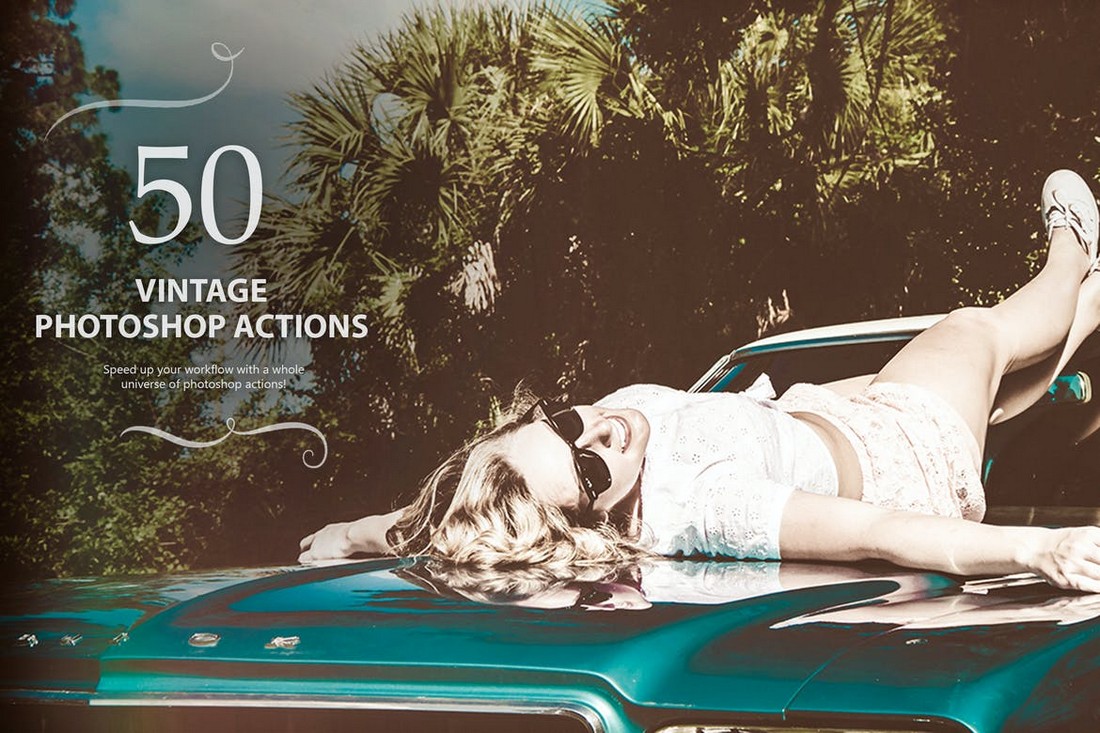 vintage photoshop action