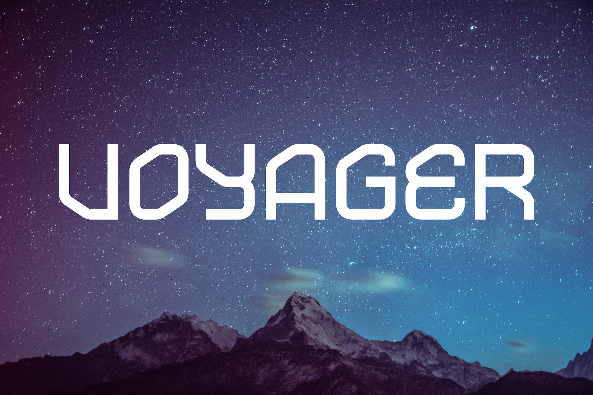 Voyager Futuristic Space