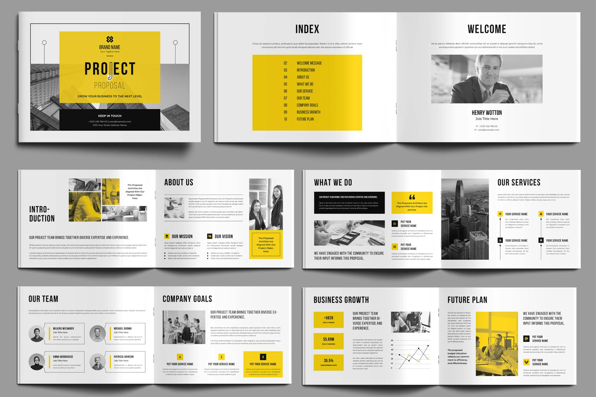 Web Design Project Proposal Template