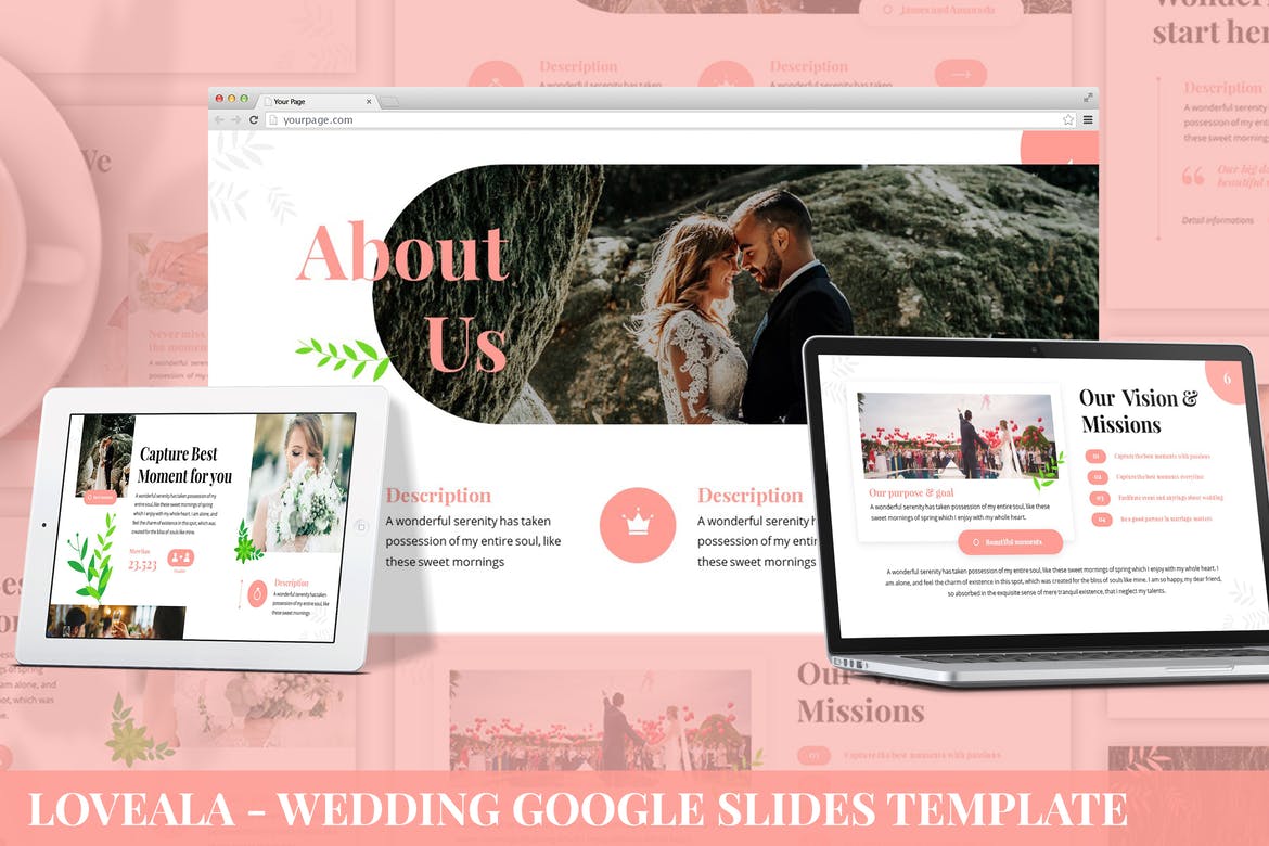 powerpoint presentation for wedding planner