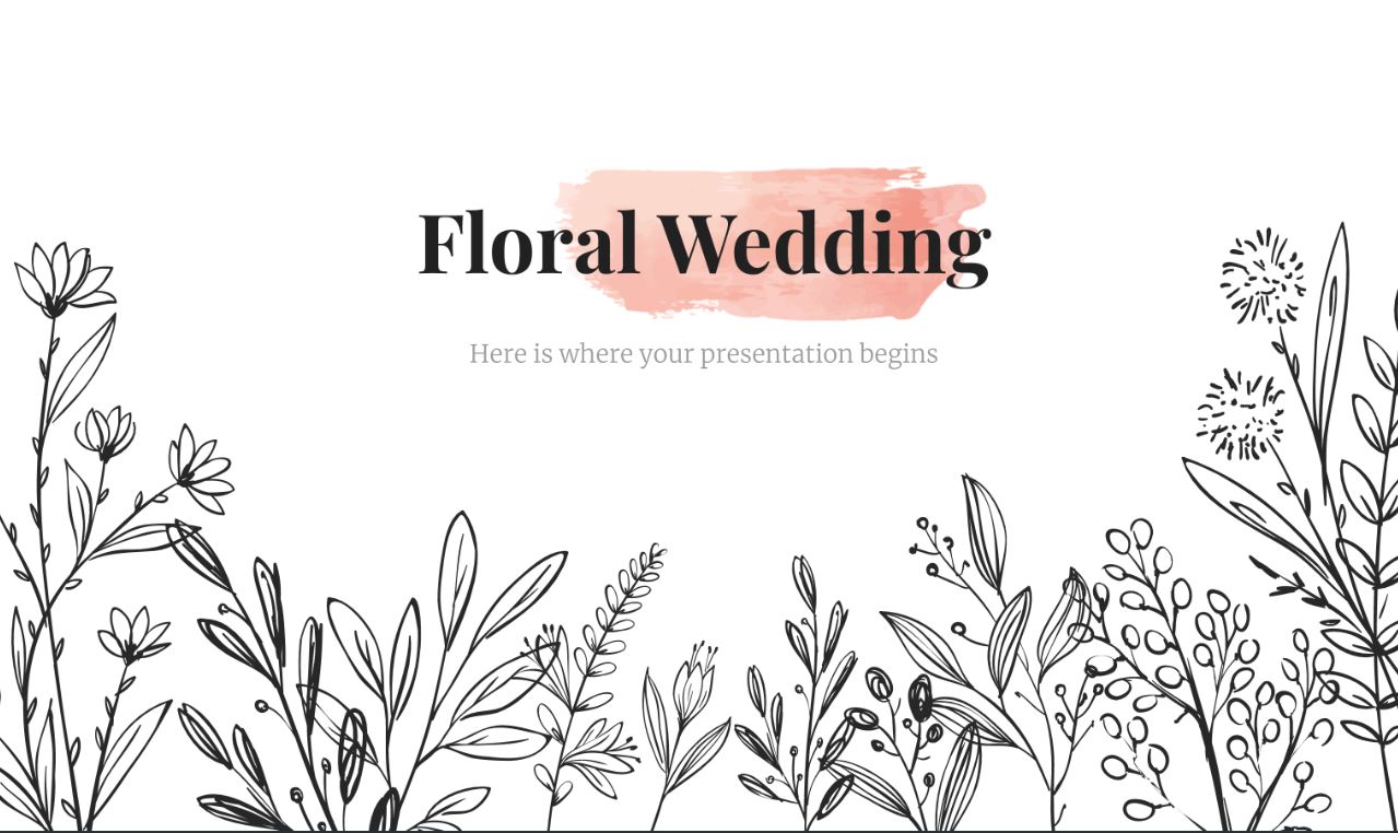 powerpoint presentation for wedding planner