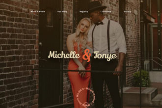 8 Best Wedding Website Examples + Theme Suggestions