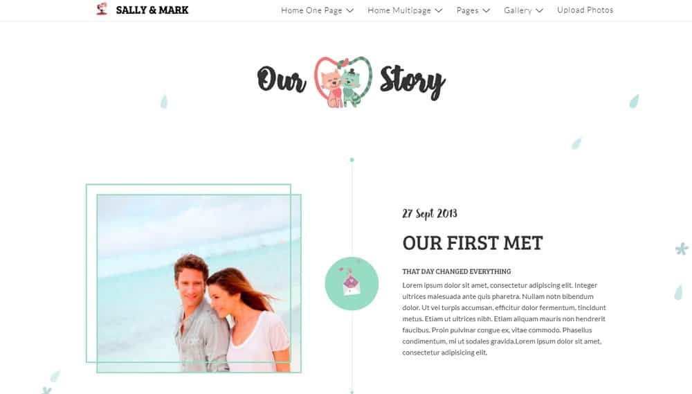 wedding-website-story