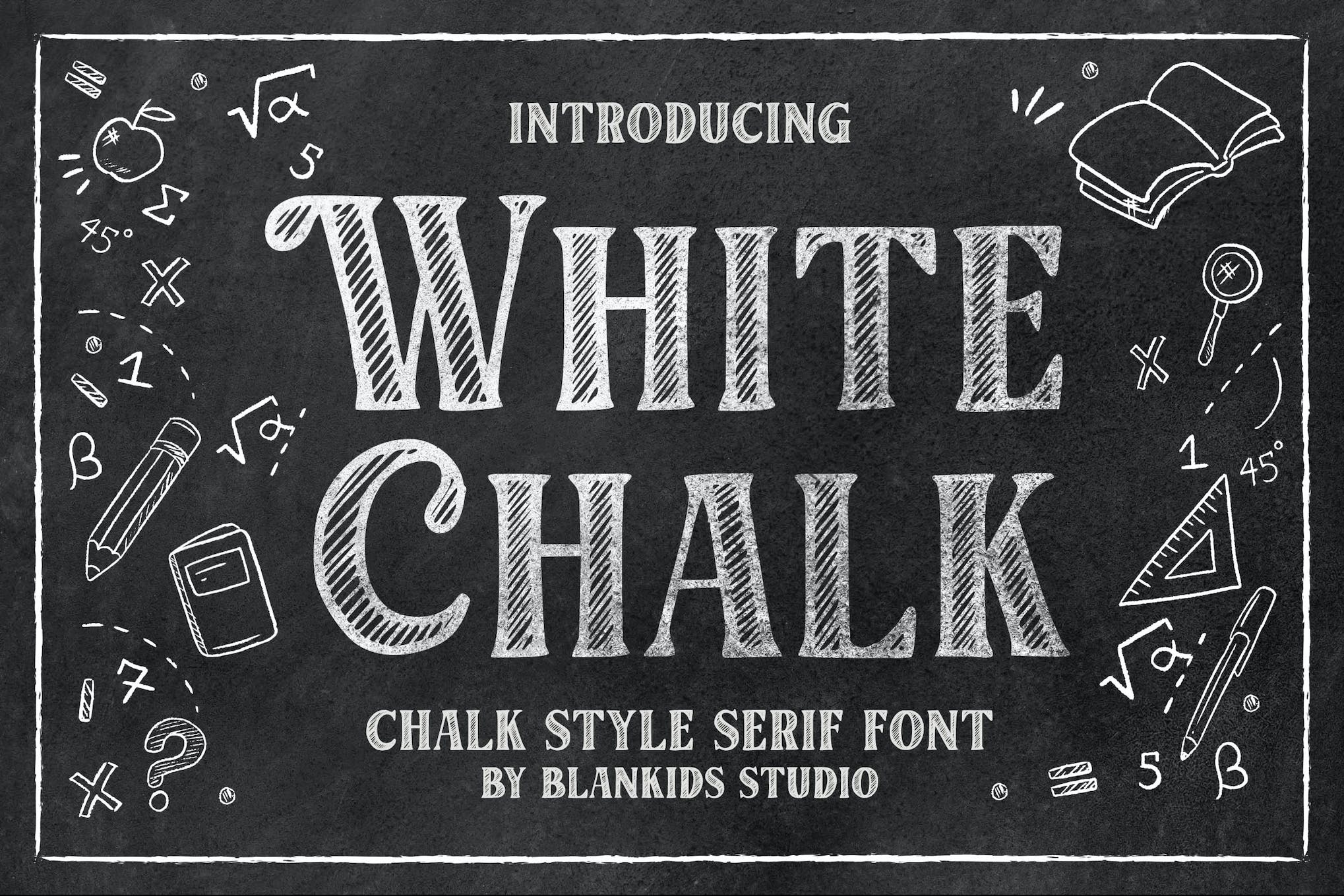 White Chalk Serif