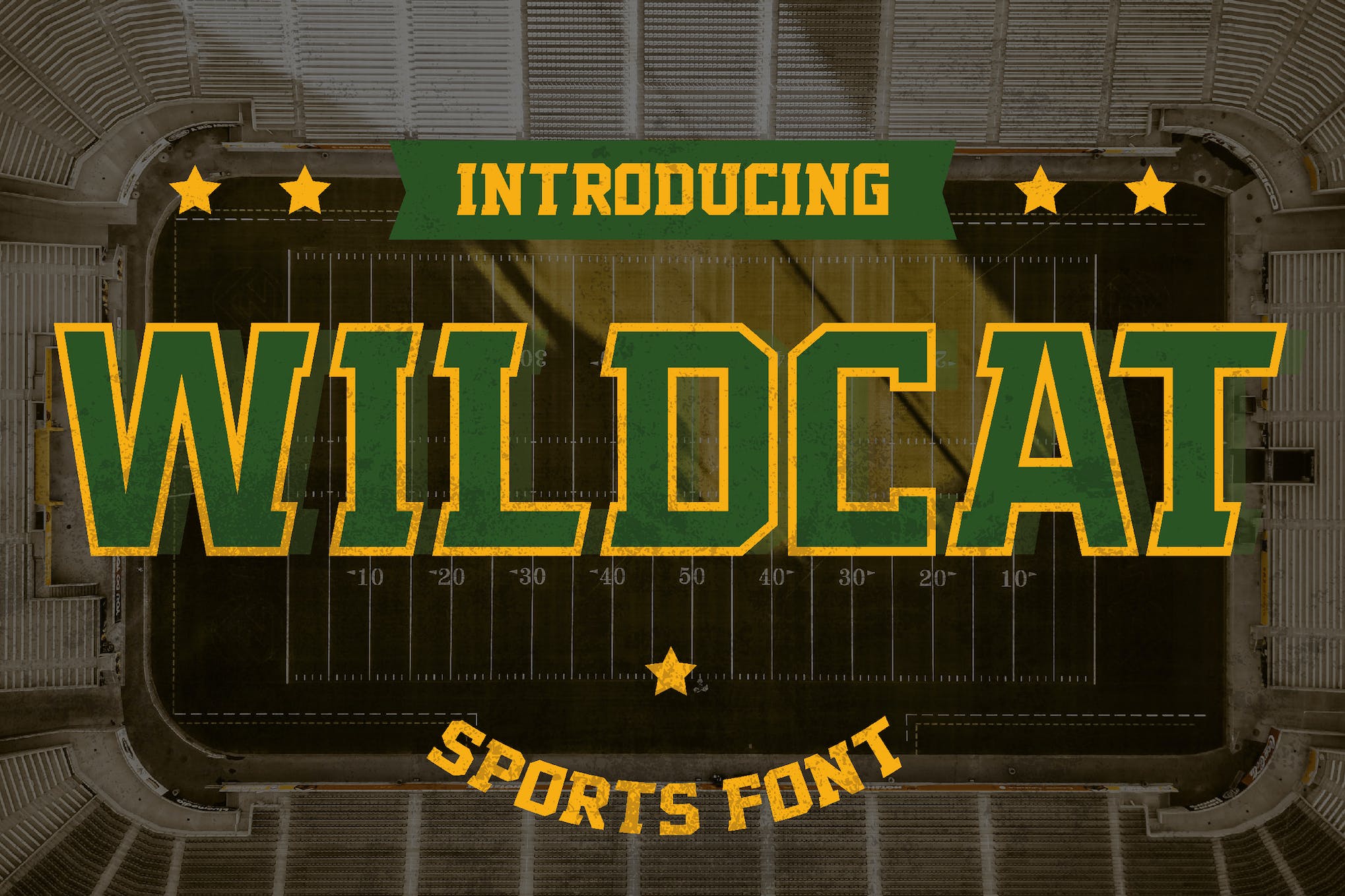 Wildcat Varsity Sport Typeface