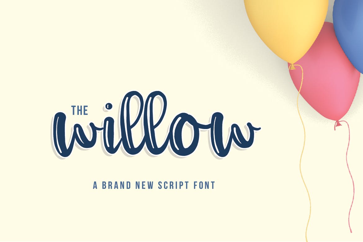 Willow Delicate Script