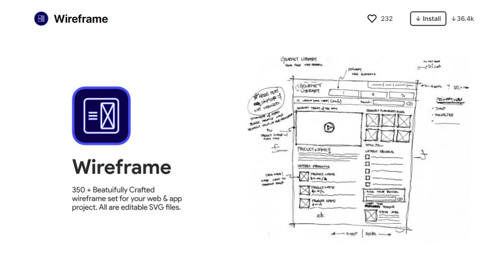 wireframe figma plugin