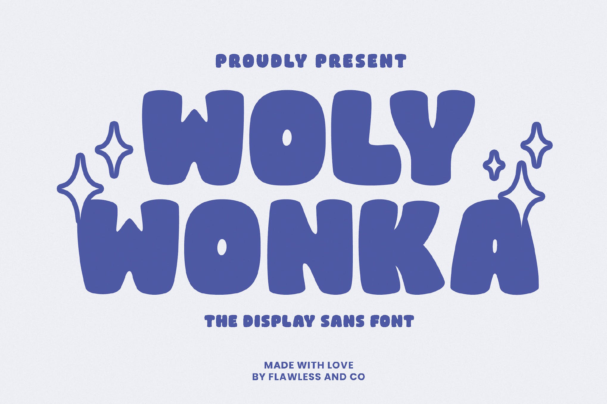 Woly Wonka - Playful Font for Procreate