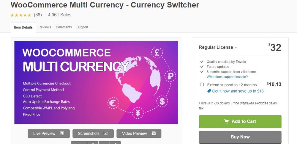 woo multicurrency