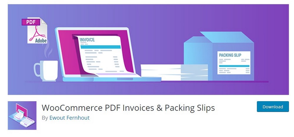 woo pdf invoices