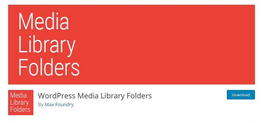 wordpress media library folders