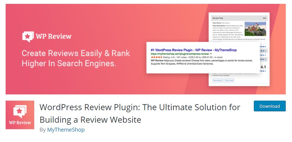 wordpress review plugin