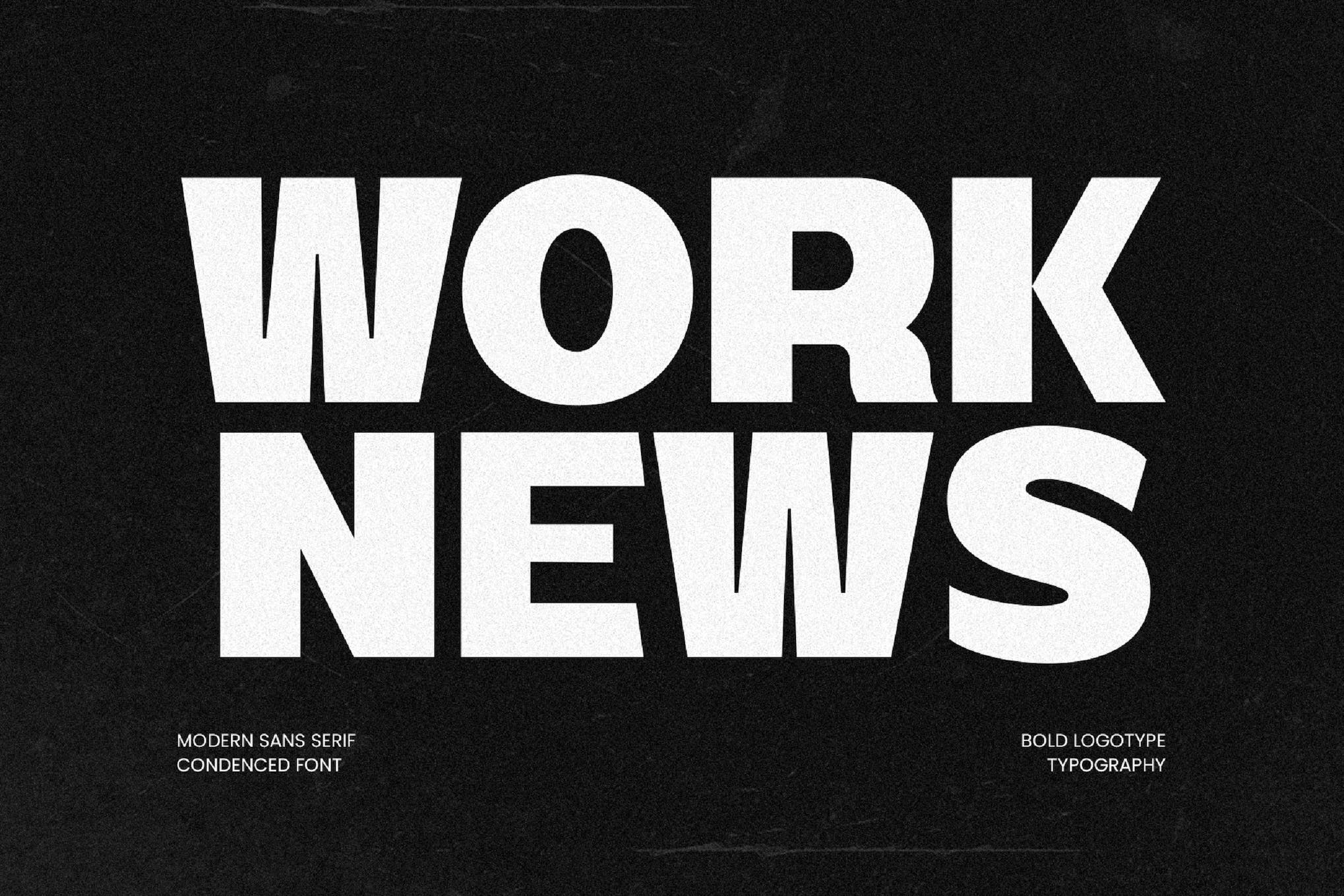 Work News Modern Sans