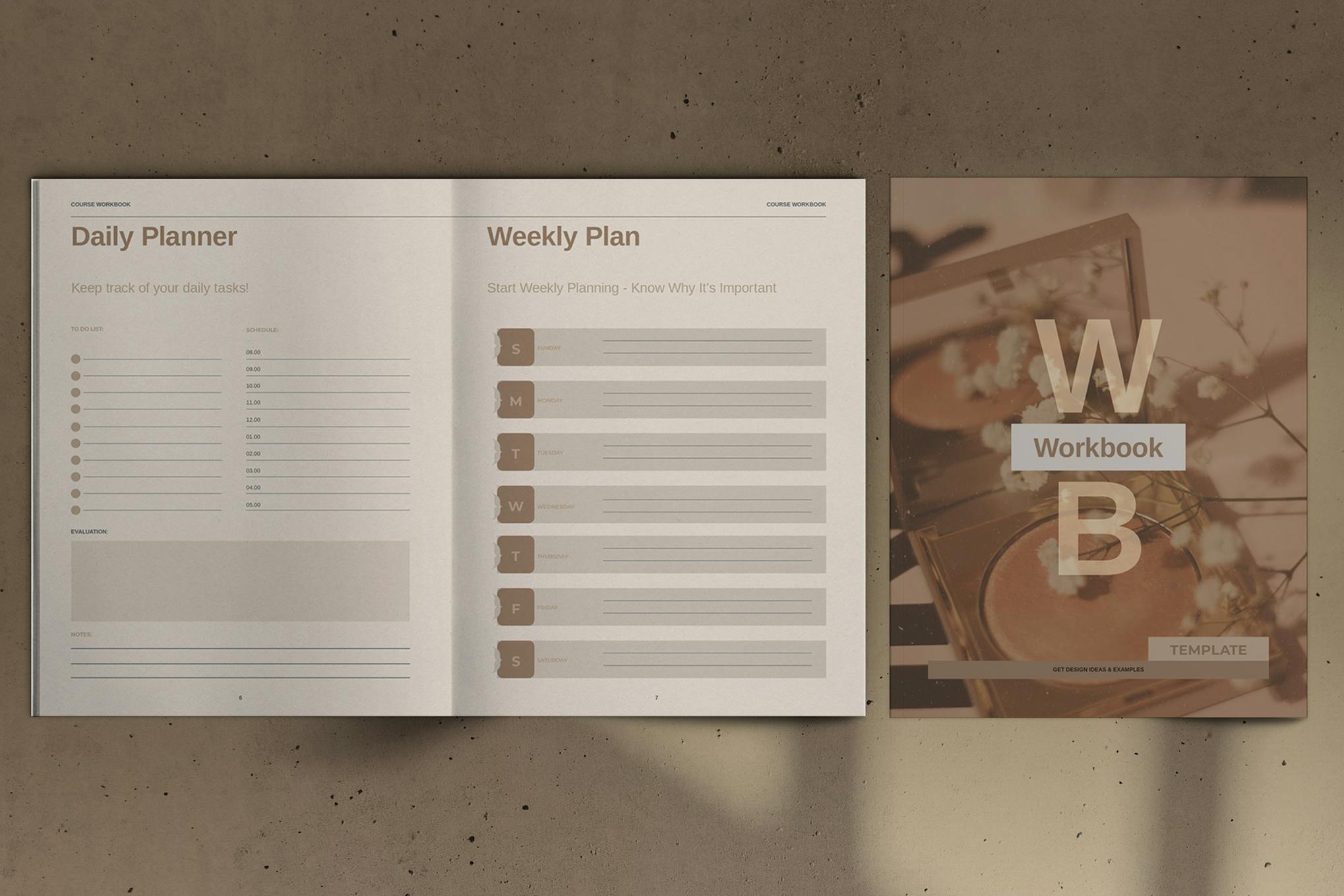 WorkBook Brochure Template for InDesign