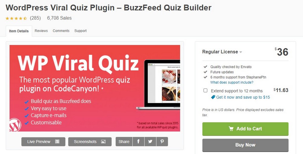 wp viral quiz