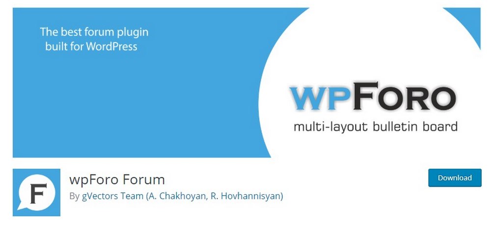 wpForo plugin