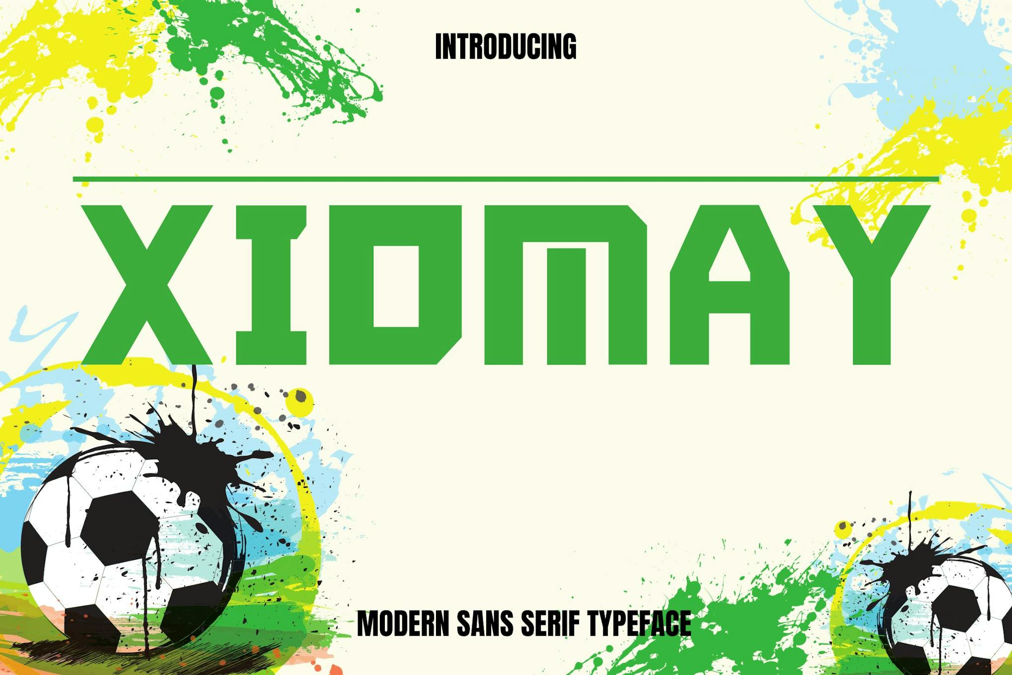 Xiomay - Futuristic Final Cut Pro Font